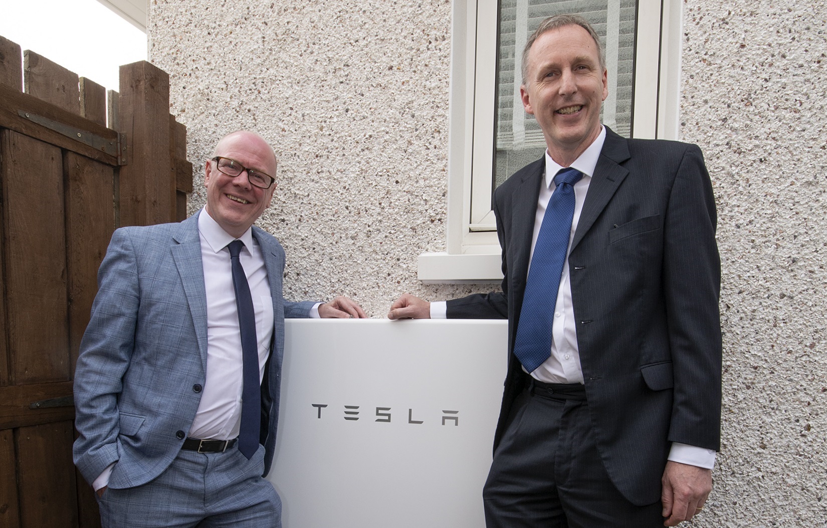 Grampian Housing Association homes fitted with Tesla batteries to help